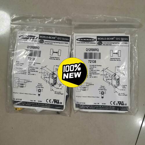 正品现货邦纳BANNER传感器Q12RB6RQ