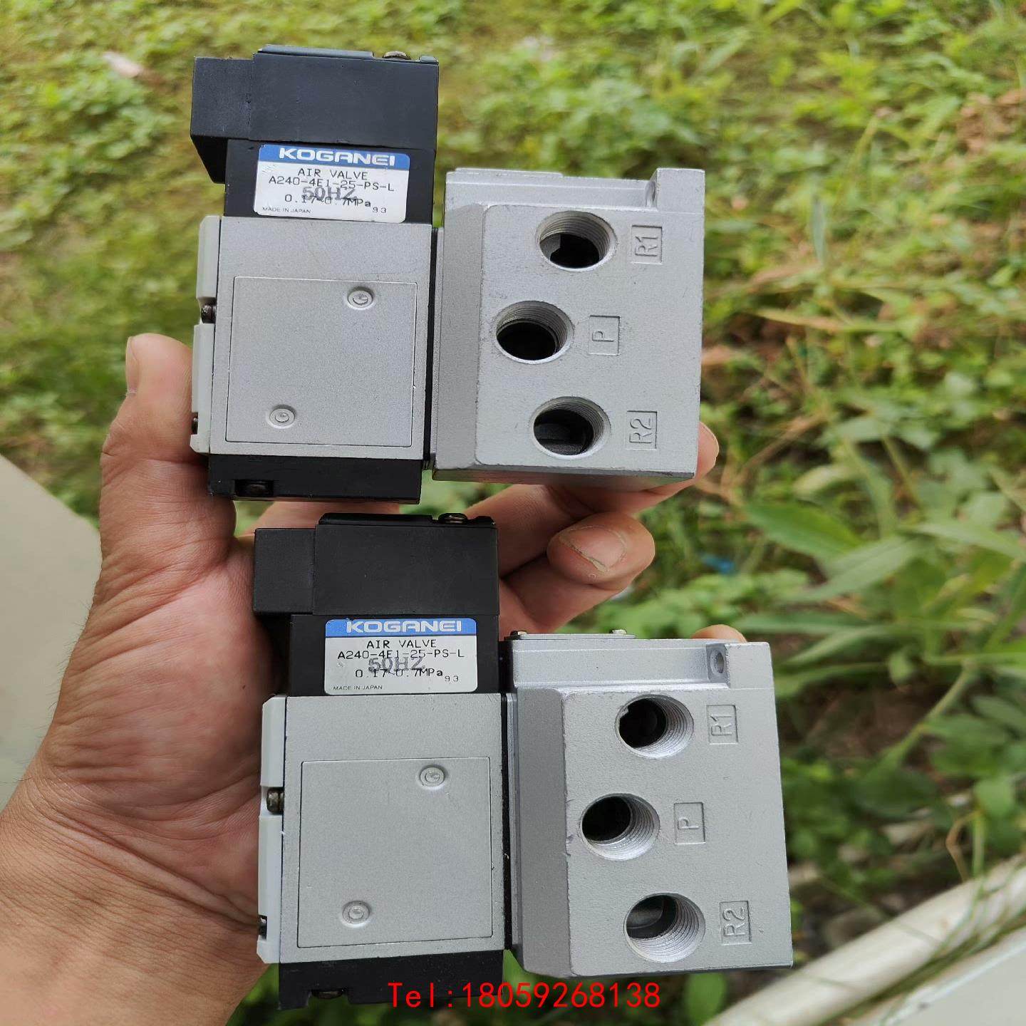 【非标价】A240-4E1-25-PS-L 小金井电磁阀，二手拆机，功