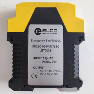 ESC ELCO宜科 24VUC LET00 SR22