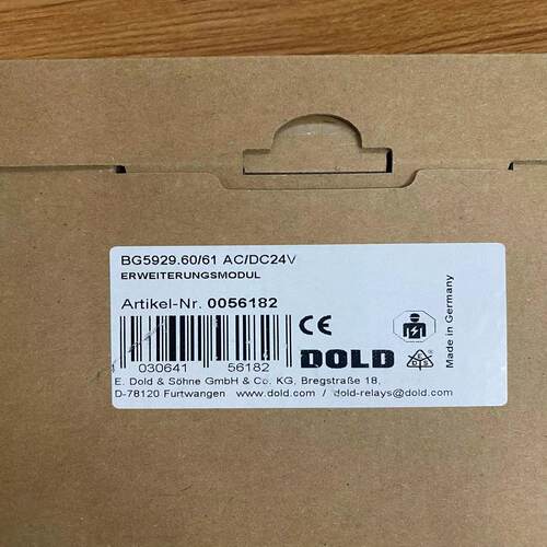 DOLD模块0056040，SK9962.81 AC/DC12-240V 0，05S-30