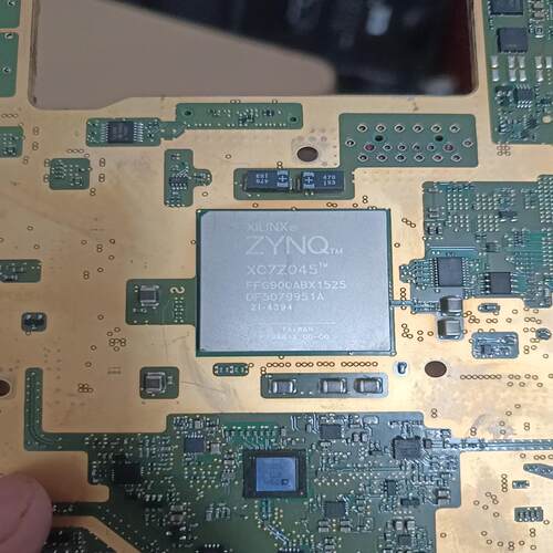（设备配件）XC7Z045芯片 板赛灵思FFG900ABX镀金带 钢面
