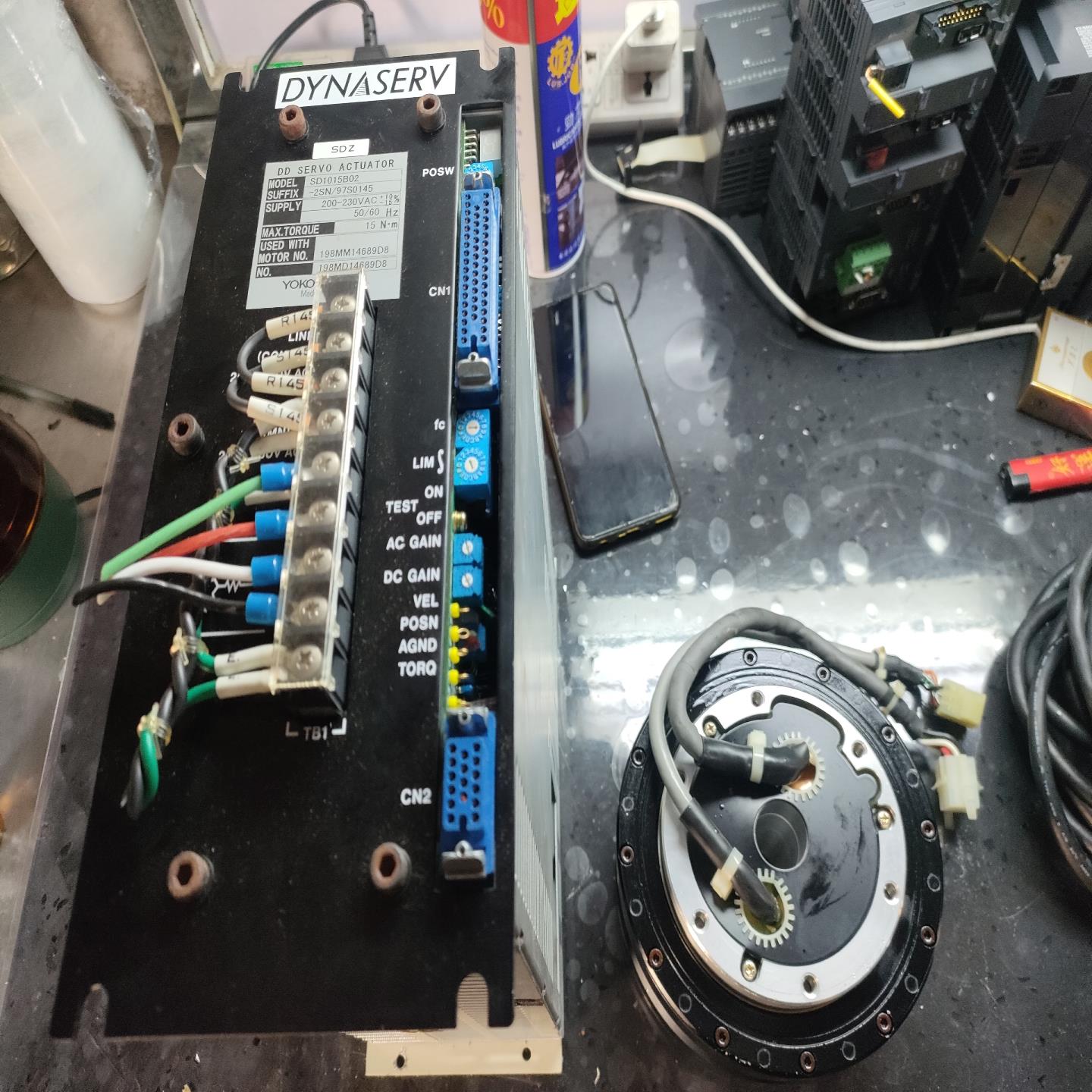 [德峰]横河DD伺服套装驱动器，SD1015B02-2SN，电机，D