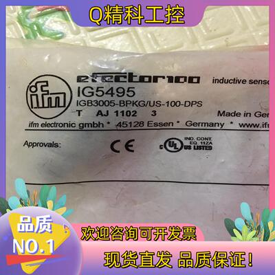 现货IFM易福门IG5495