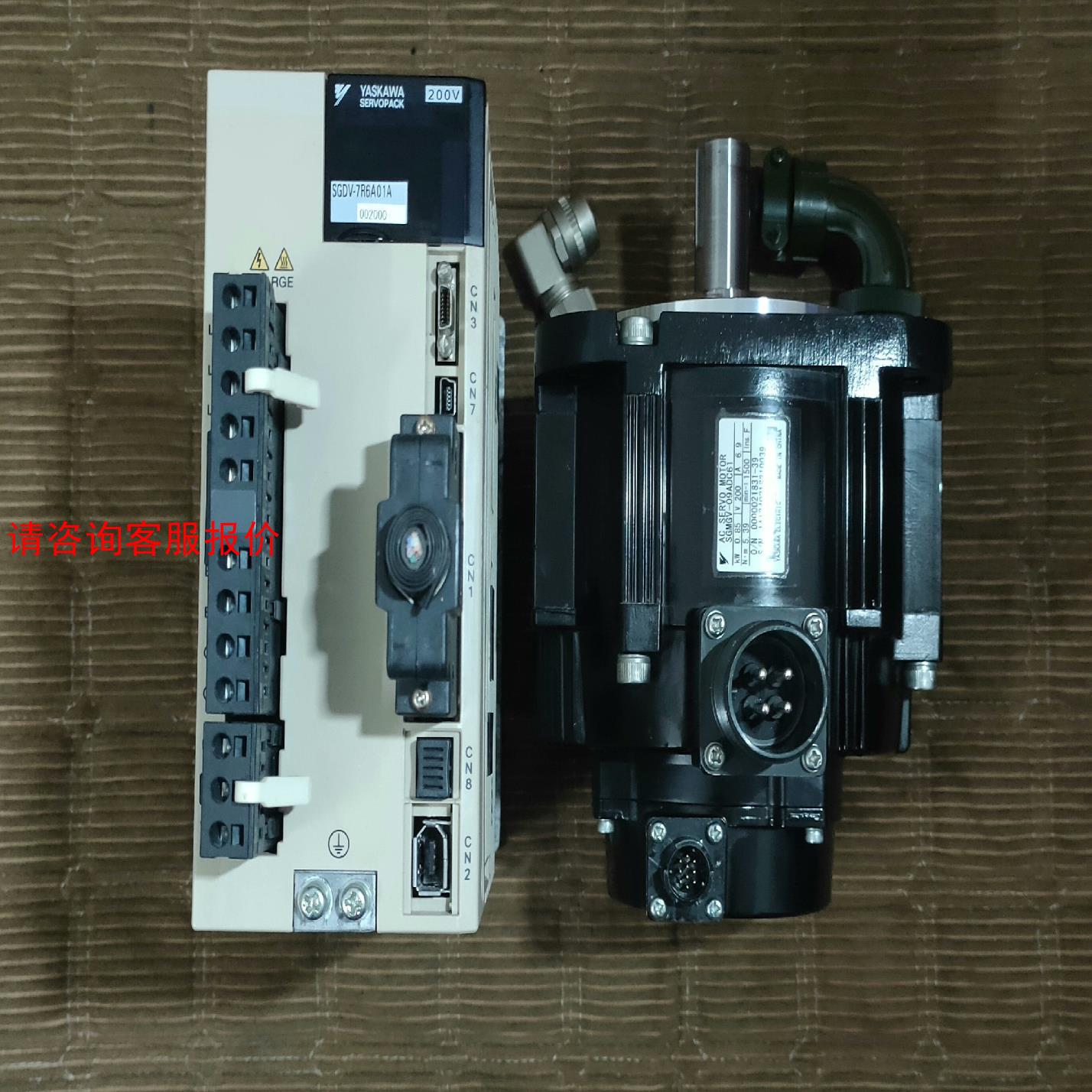 SGDV-7R6A01A002000 驱动器1千瓦！