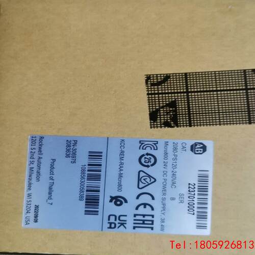 【非标价】2080-PS120-240VAC AB 罗克韦尔 电源模块