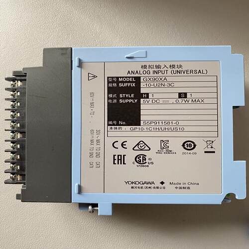 (议价)横河 输入模块 GX90XA-10-U2N-3C 实物图 无
