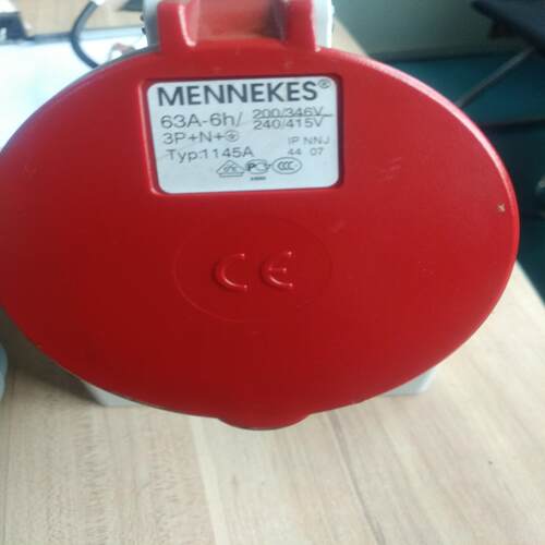 [德峰]防爆防水工业曼奈柯斯I德国A连接器63插头座MENNEKES