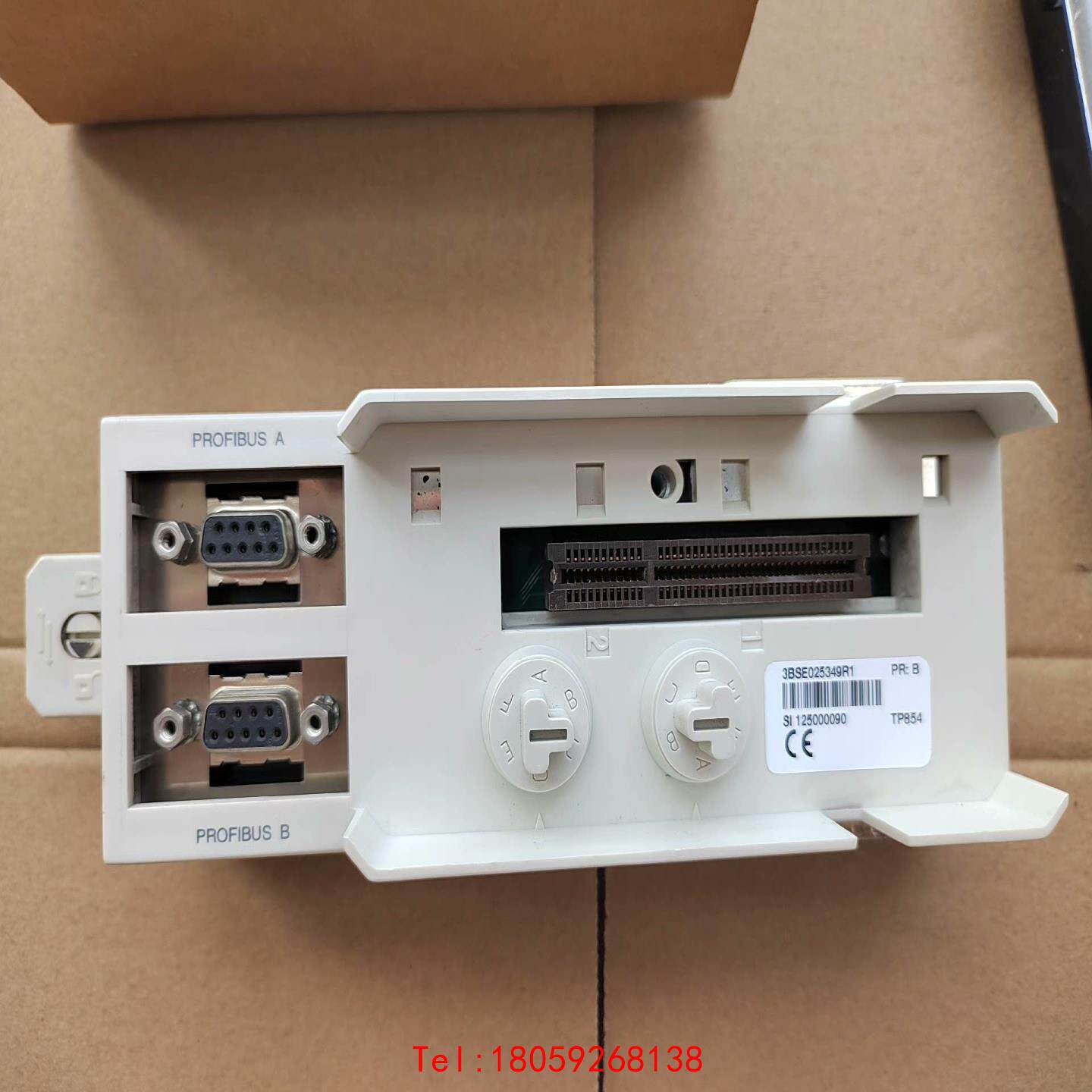 【非标价】3BSE025349R1  ABB模块底座TP854成色如图