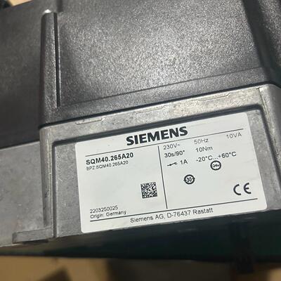 （设备配件）西门子伺服电机马达SQM40.295A20