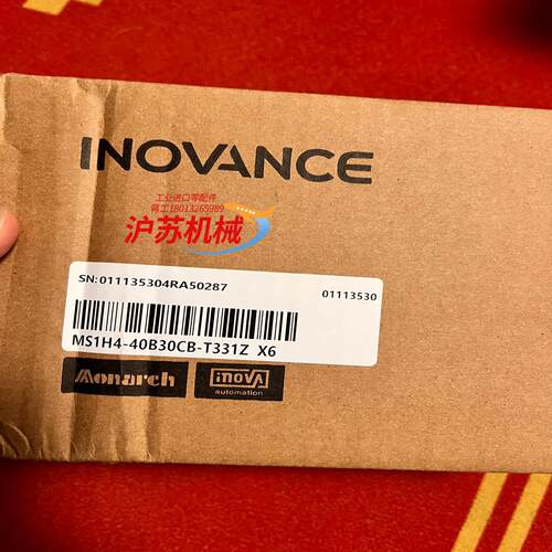 #电机汇川MS1H4-40B30CB-T331Z X6，全新