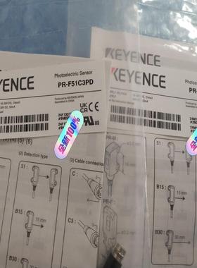 基恩士PR-F51C3PD   PR-M51C3PD  全新