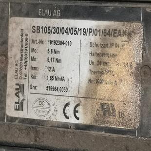 议价 ELAU电机SB105