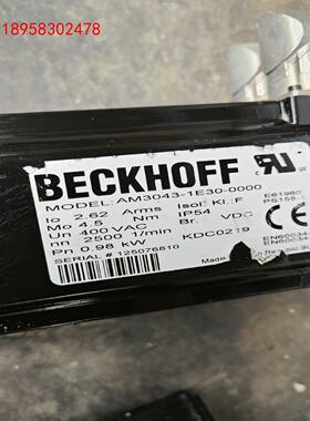 倍福 am3443-1e30-000  0.98kw