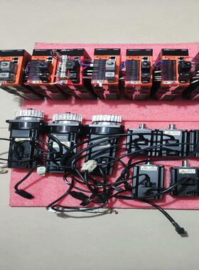 [德峰]拆机汇川伺服电机＋驱动器 IS600PS2R8I-WL，6台
