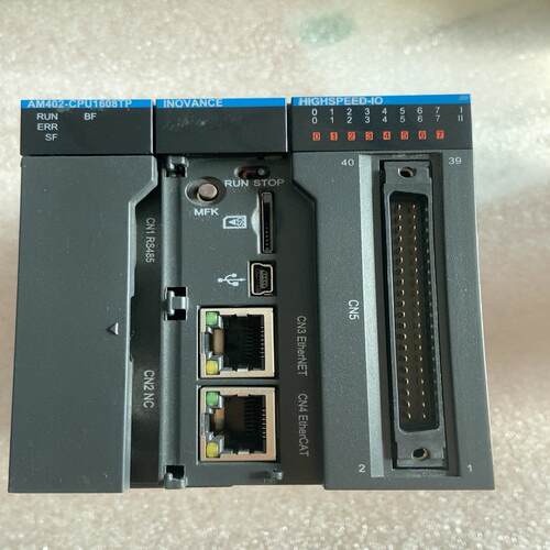 （设备配件）汇川PLC控制器 AM402-CPU1608TP-C 成色非