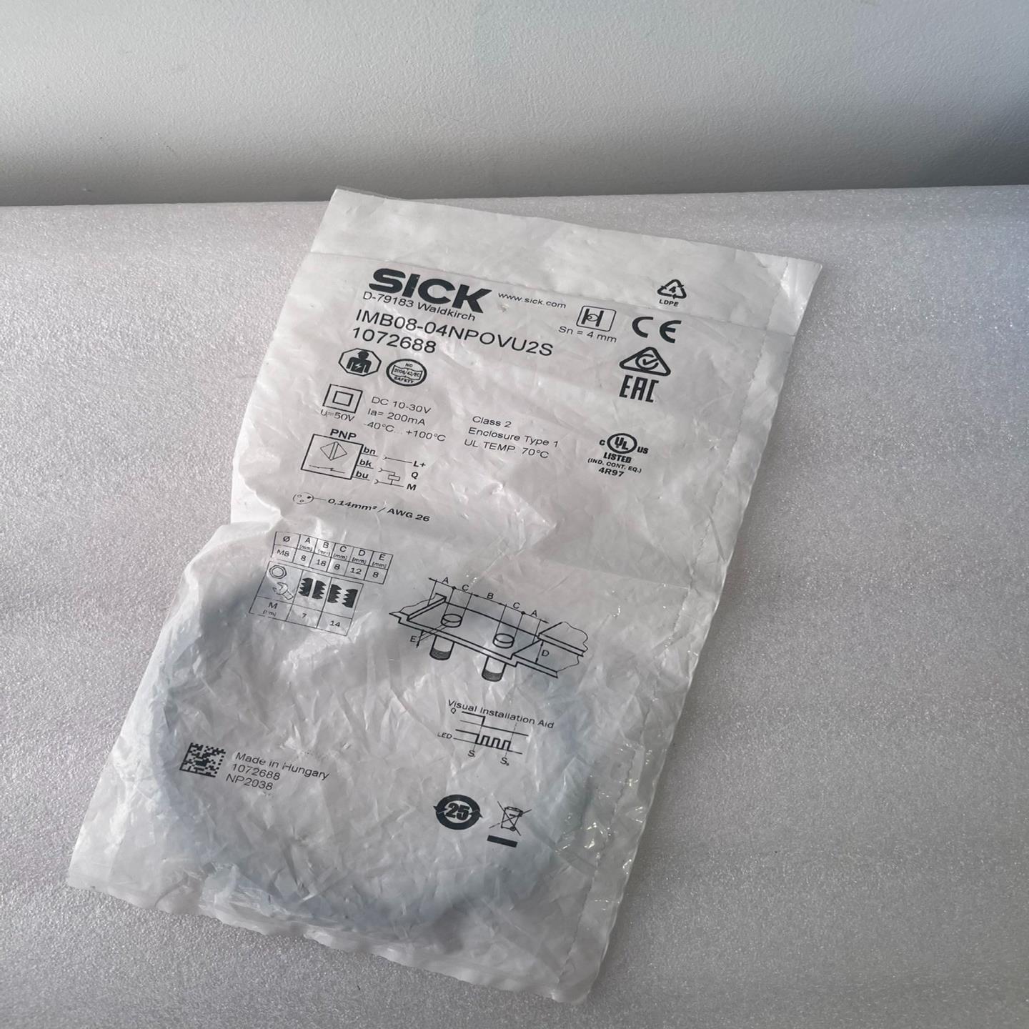 IMB08-04NPOVU2S 1072688西克电感式接近