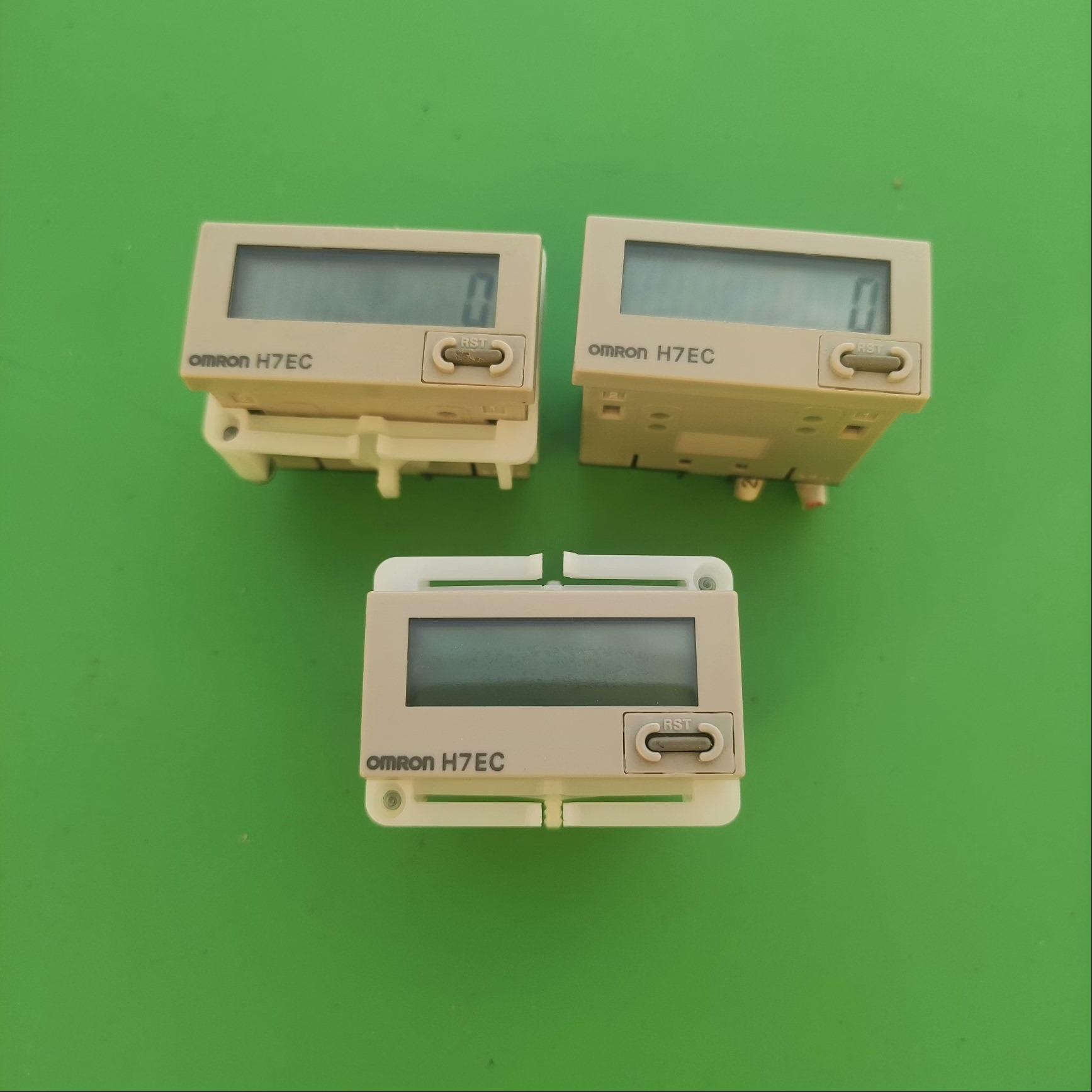 欧姆龙计数器H7EC-N，全新1个，二手2个
