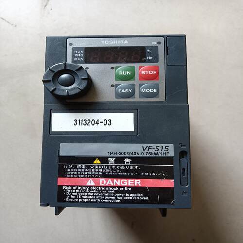 [德峰]VFS15SWK - 0.75PL2007东芝拆机 变频器-