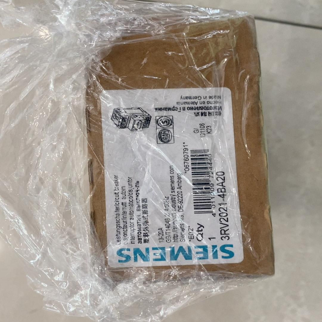 （设备配件）3RV2021-4BA20 西门子塑料式外壳断路器