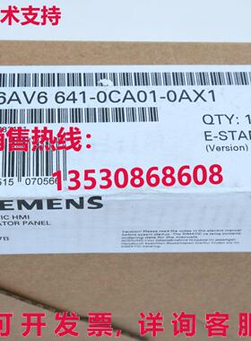 供应原装6AV6 641-0CA01-0AX16AV6641-0CA01-0AX1触摸屏