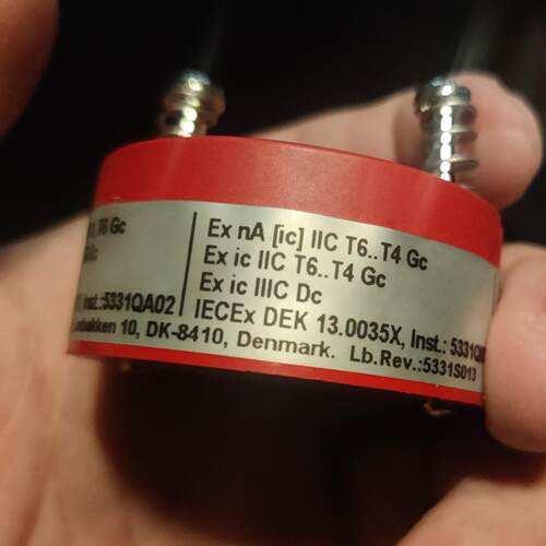 丹麦PR温度变送器5331QA02