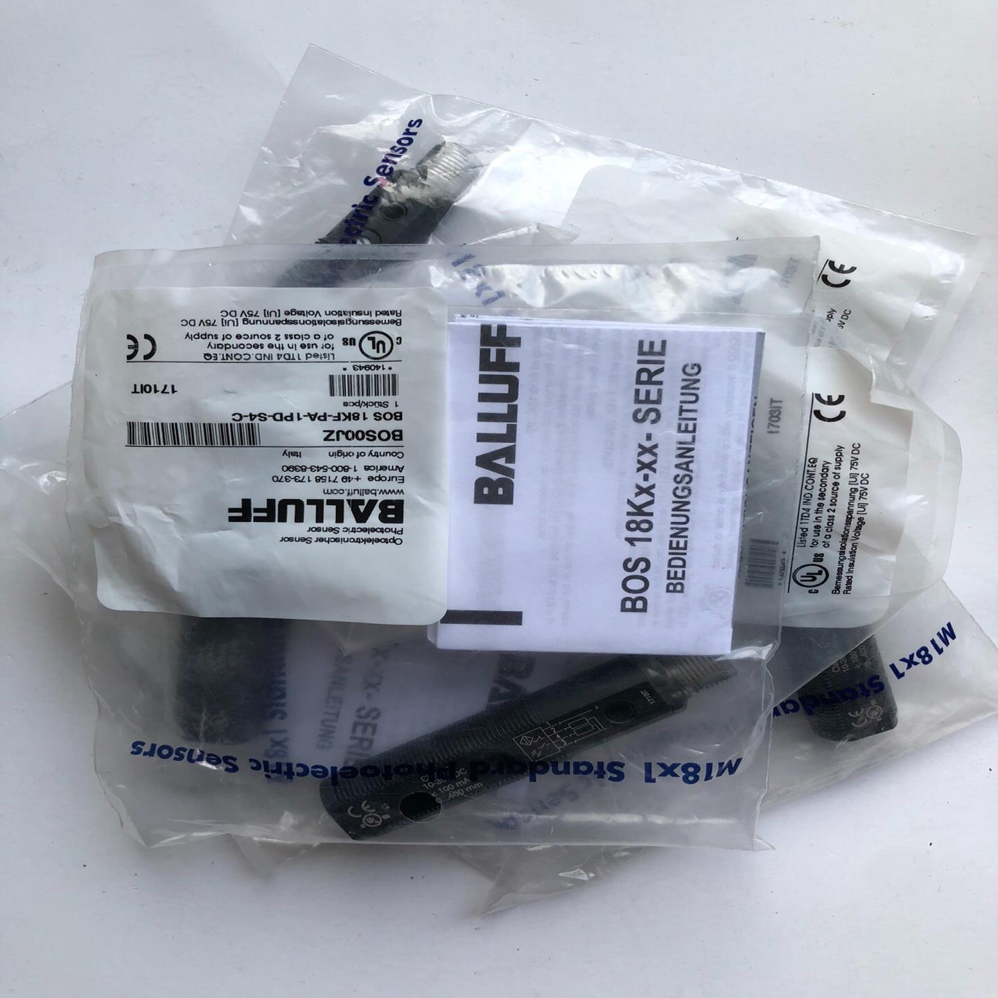 全新原装BALLUFF巴鲁夫 BOS00JZ BOS 18K