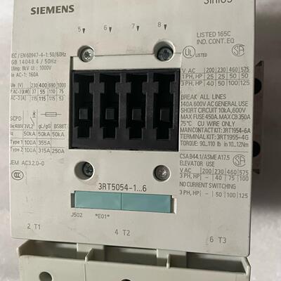 [德峰]    1AP36西门子2接触器  3RT5054 -线圈