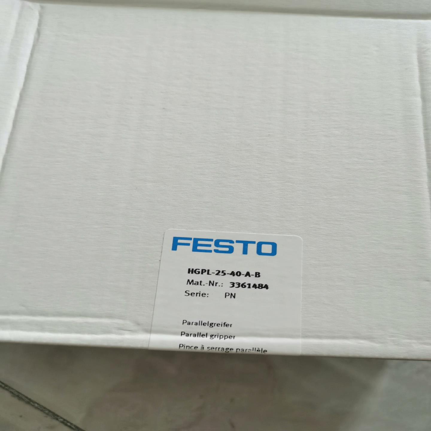 费斯托festo平行气爪HGPL-25-40-A-B,全新正