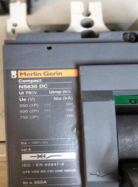 [德峰]梅兰日兰断路器NS630 DC   ln=550A