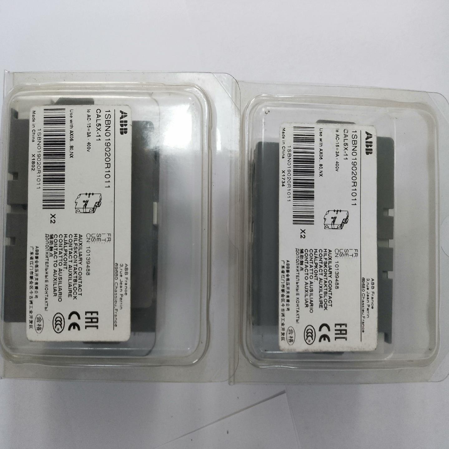 辅助触点，全新  CAL5X-11 正品，现货