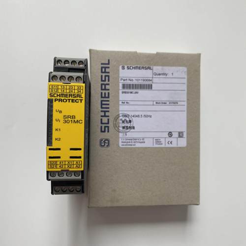 施迈赛SCHMERSAL安全继电器SRB402EM SRB301MC-24V SRB301LC议价