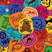 饰防水贴纸 创意手机壳笔记本装 原创40张彩色涂鸦美式 简约贴纸个性