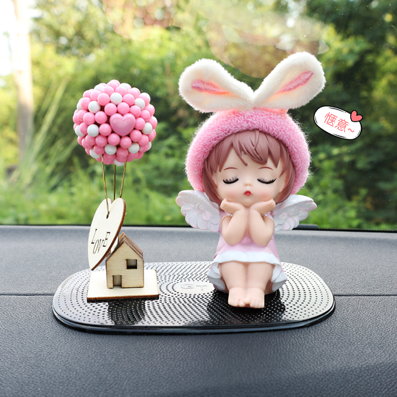车载摆件装饰安妮公仔可爱女士