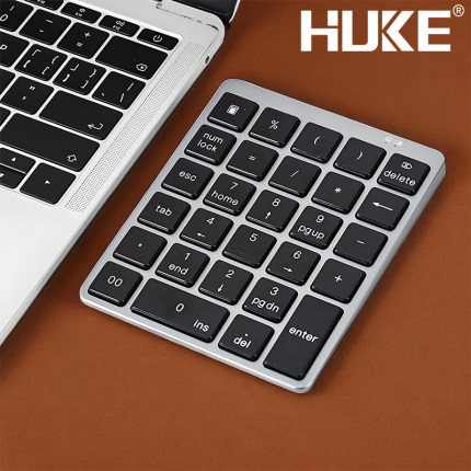 HUKE 无线蓝牙数字键盘适用苹果华为iPad外接笔记本电脑鼠标套装