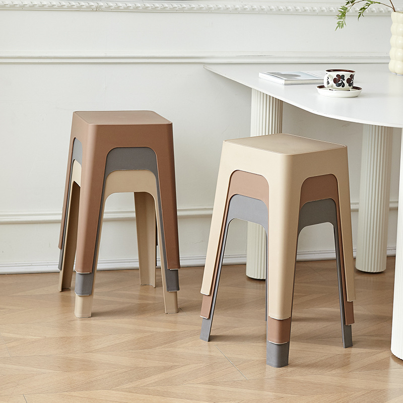 定制餐厅彩色方凳糖果凳家用简约