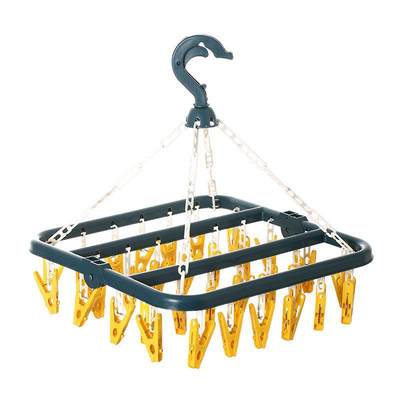 Plastic Drying Rack Simple Windproof Children's Multi Clip跨