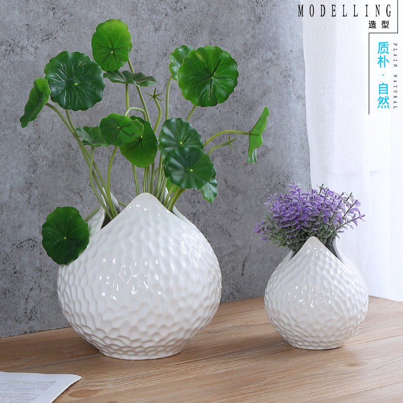 陶瓷花盆 外样板房家居花草多肉种植 客厅花瓶摆件工艺品