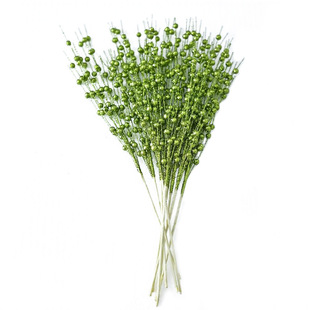 定制金粉球把束圣诞节装饰品花款圣诞树DIY装饰金粉手工串球浆果