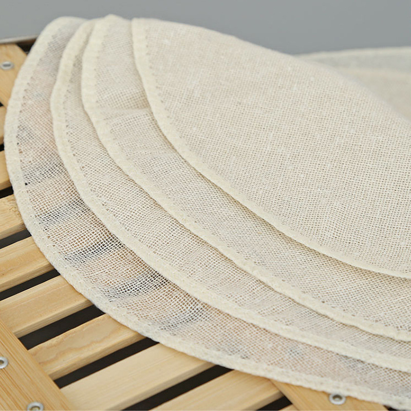 圆形32cm棉蒸笼布家用食堂早餐