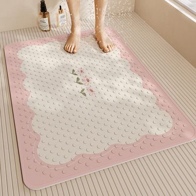 新款flowering防滑吸盘地垫儿