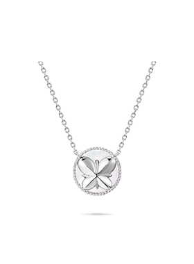 高银版项链女EGEM意境S925纯银