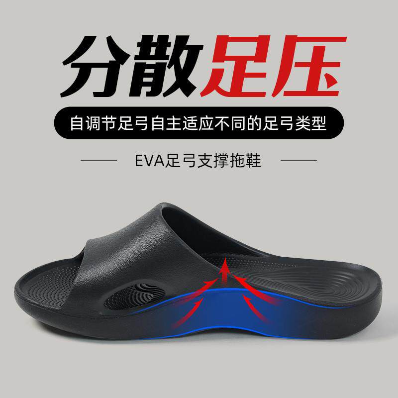 足弓矫正拖鞋扁平足支撑防滑防臭