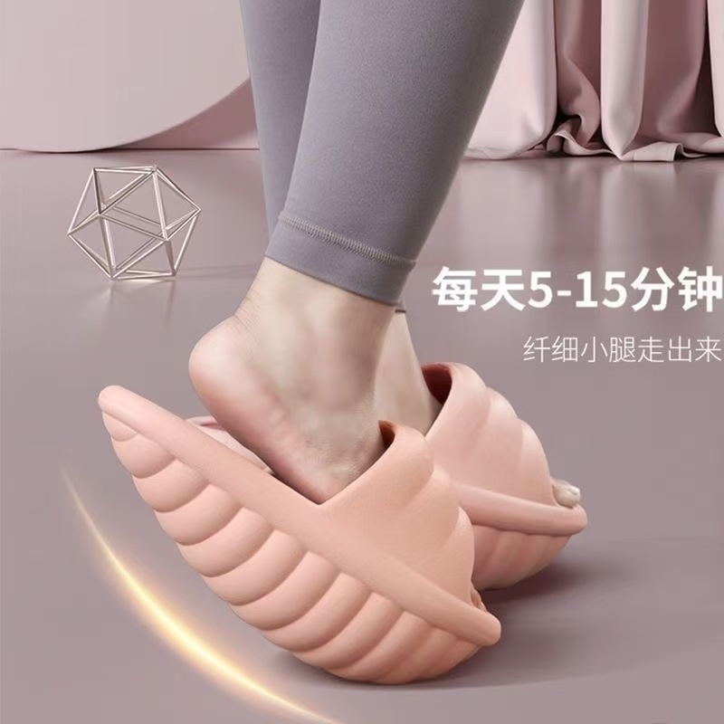 骨盆前倾拖鞋女前高后低辅助