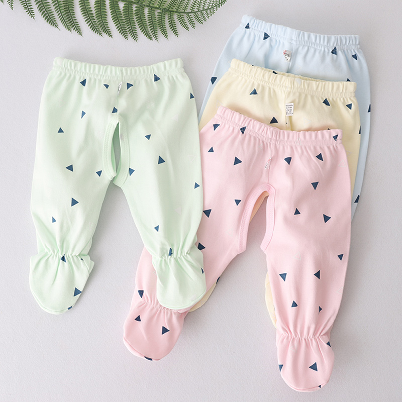 承承虎长裤纯棉春秋防蚊包脚无骨