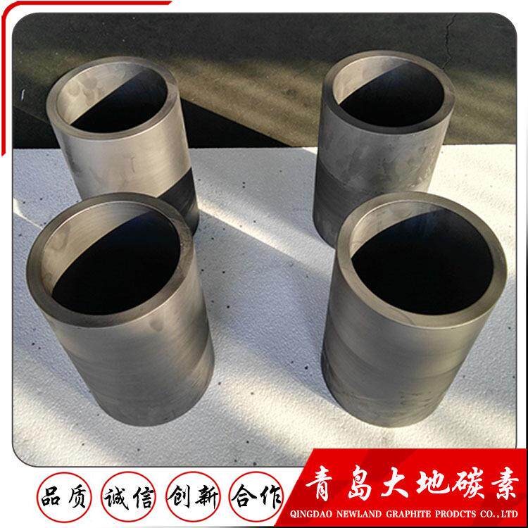 直筒式石墨坩埚熔炼首饰冶炼坩埚高纯石墨制品加工制作厂家