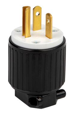 LK7520P NEMA 5-20P美式插头美规发电机插头20A125V 大功率