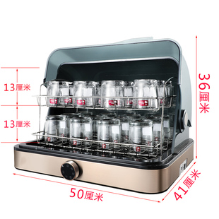 精选放茶杯的收纳盒沥水带有盖防尘客厅桌面家用咖啡杯子架茶具消