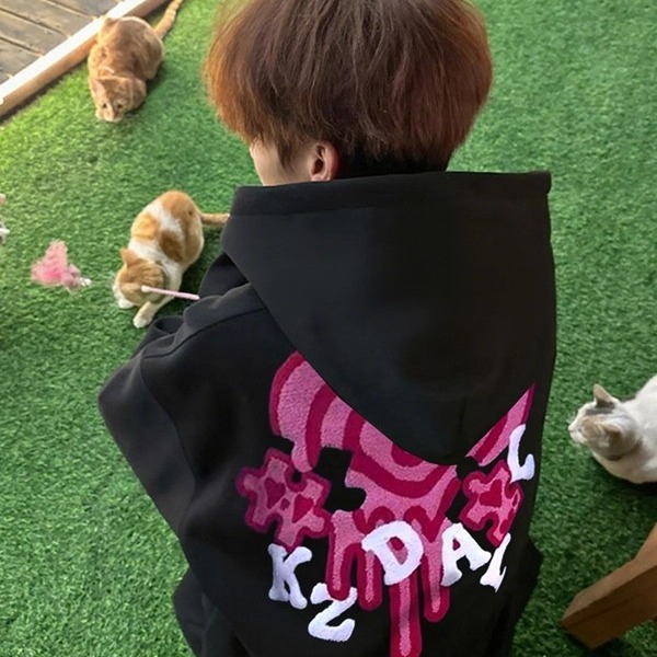 卫衣男秋冬款百搭情侣款上衣外套