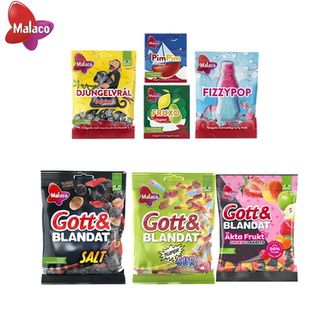 现货瑞典进口malaco糖果系列咸甘草大料超级酸糖整盅提神抖音同款