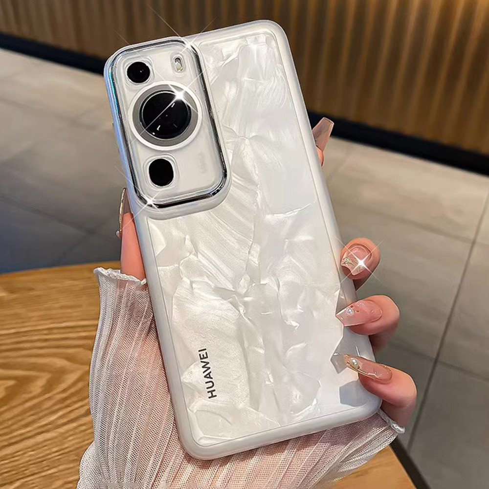 适用华为p60Pro手机壳新款p60 pro洛可可白p60镜头全包限量版50pro的高级透明防摔气囊保护套p40高端网红外壳